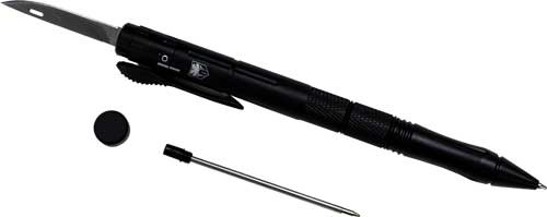 Cobratec Otf Pen Knife Black  1.75" Blade W/black Ink