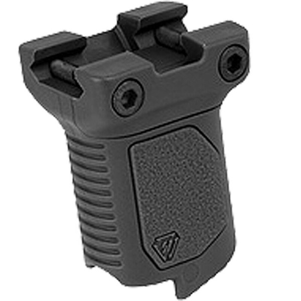 Strike Industries Angled Vertical Grip With Cable Management Short Picatinny Mount Black
