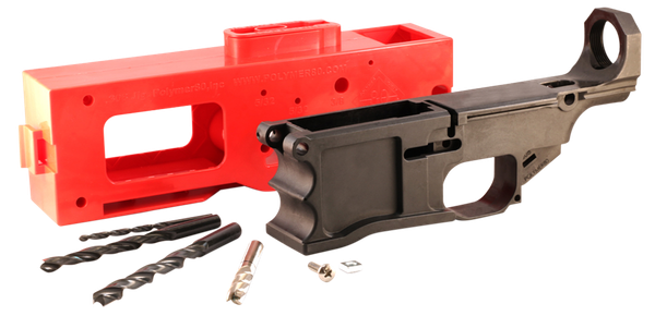 Polymer80 308 P80 308kitblk  Warrhog Lwr Recv Kit 80%