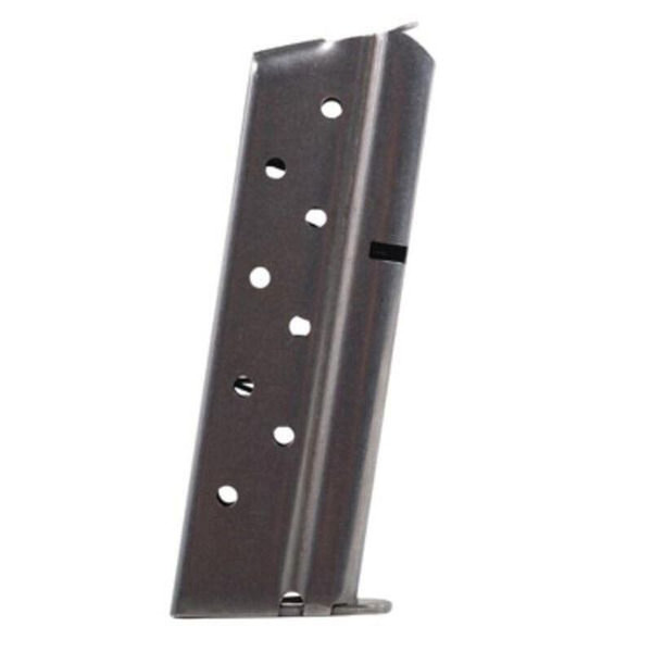 Metalform 1911 Government/Commander Full Size Magazine 9mm Luger 9 Rounds Stainless Steel Construction Natural Finish