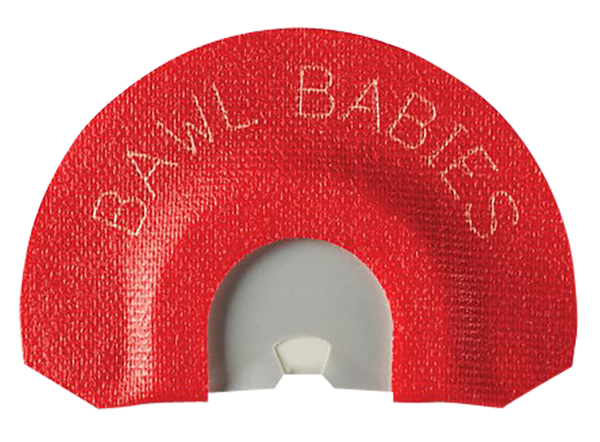 Hunters Specialties JSDIA5 Bawl Babies Diaphragm Call Attracts Multiple Red Horseshoe Cut