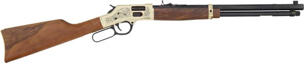 Henry Big Boy Brass Side Gate .357 Magnum/.38 Special 20" 10rd Octagon Blued Steel Deluxe Edition
