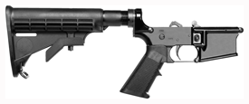 Delton Ar-15 Complete Lower - W/collapsible Stock 5.56mm