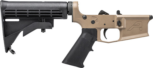 Aero Precision M4E1 Complete Lower Receiver w/ A2 Grip and M4 Stock FDE Cerakote APAR600102