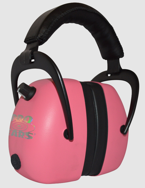 Pro Ears PEG2RMP Gold II 30 Electronic Muff dB Over the Head Pink/Black Adult 1 Pair