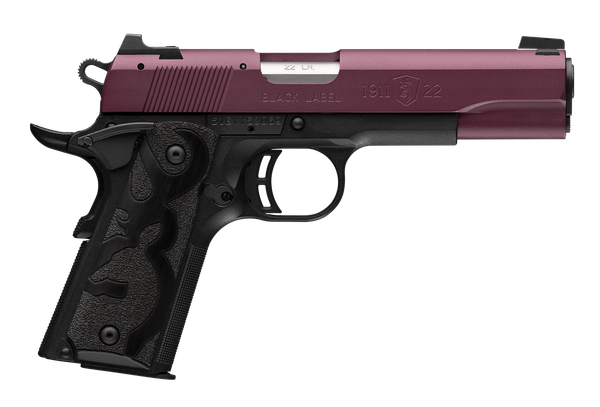 Browning 1911 22 Black Label 22lr 4.25" Fs Cherry