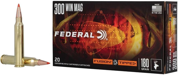 Federal Fusion .300 WIN MAG, 180gr, Tipped - 20 rounds