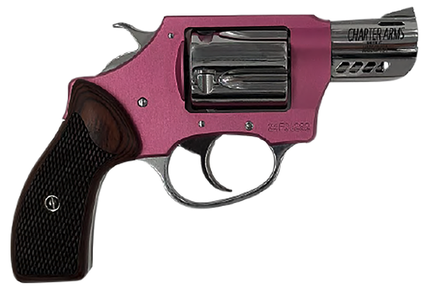Charter Arms Coyote Cha 53805 380 2 5sht Pnk/wd