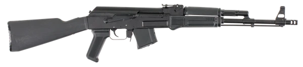 Arsenal, Inc., SAM7 R-61, Semi-automatic, 762X39, 16" Barrel, Hammer Forged, Milled Receiver, Black, Black Polymer Stock, Adjustable Sights, 10 Rounds, Scope Rail