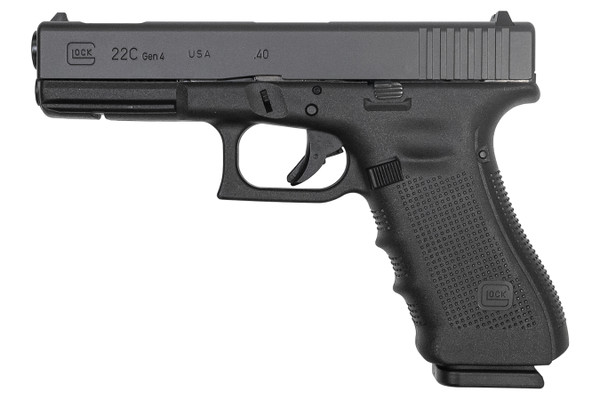 GLOCK G22c Gen 4 .40 S&W, 4.49in. Barrel, 15rd, Compensated, US - Black [MPN: UG2259203]