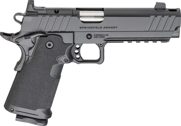 Springfield 1911 DS Prodity Comp 9MM, 5" Steel Bull Barrel, Tritium Front and Back Sights, Optics Ready