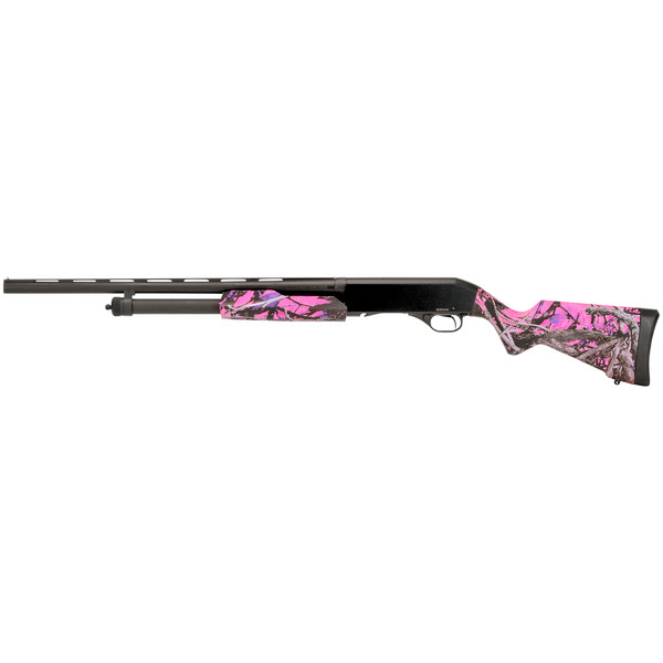 Stevens 320 Field 20ga Youth 26"vr 3" Blued/muddy Girl Camo
