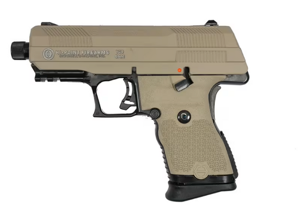 Hi point Pistol Yc9 9mm 10rd 3.93" Fde Slide Threaded