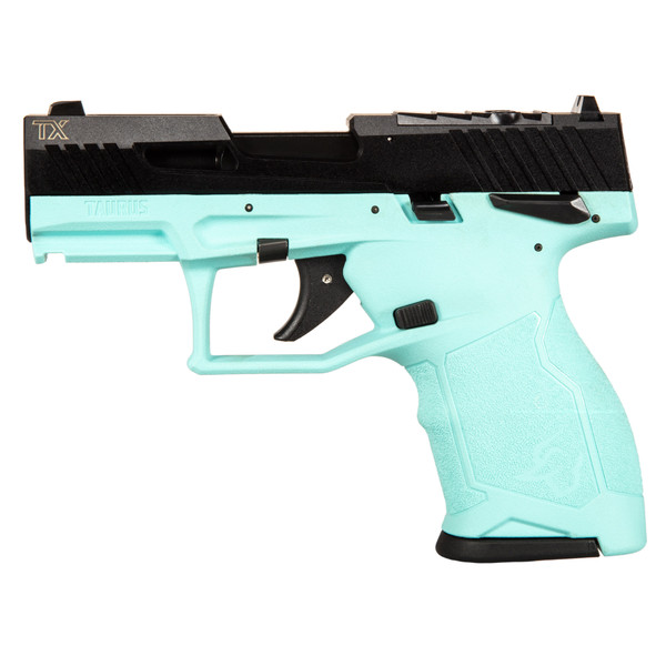 Taurus Tx 22 Compact 22lr 3.5" Adj. 13 shot Cyan Polymer