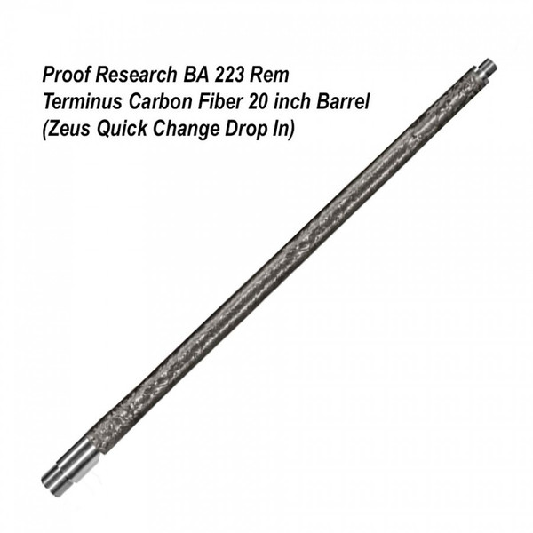 Proof Research Bolt Action Barrel Terminus 223rem 20 Length
