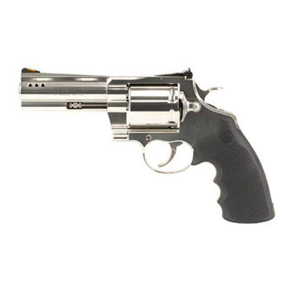 Colt Mfg KODIAKSP4RTS Kodiak 44 Mag 6rd 4.25" Polished Ported Vent Rib Barrel & Cylinder Recessed Target Crown Muzzle Stainless Steel Frame Black Hogue Overmolded Grip Exposed Hammer 
 