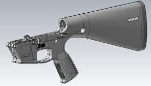 Ke Arms Kp-9 Cmplt Lower Rekluse Blk