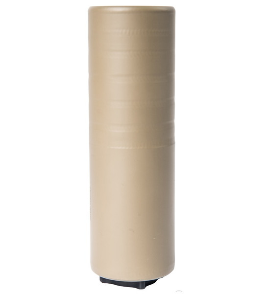 SilencerCo, Omega 9K, Suppressor, 4.70", 9MM, Flat Dark Earth Finish, 7.2oz, Full Auto Rated
