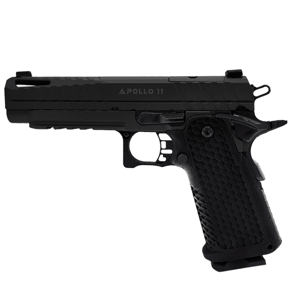 Live Free Armory Apollo 11 FS 9mm, 4.90" match grade bull barrel, 17 rnd, Optic Cut - Black [MPN: LFAPF61201]