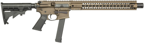 BRIGADE BM-9 9MM 16 15 RAIL MIDNIGHT BRZ 33RD