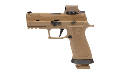 Sig M18 X Series Rx 9mm 3.9" (3)21rd Romeom17 Coyote grip