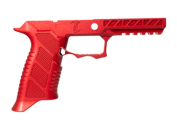 Timber Creek Outdoor Inc , Timber Ssp320progmr  Sig P320 Pro Grip Module Red
