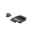 Ameriglo Trooper Tritium Handgun Sight Set for S&W M&P (Excludes .22/.380/Shield/EZ/Pro) Green Rear with Orange Front