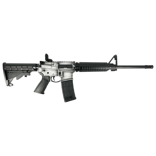 Ruger "White Distressed" AR556 Rifle 5.56mm NATO 30rd Mag 16.10" Barrel Custom Stock Finish