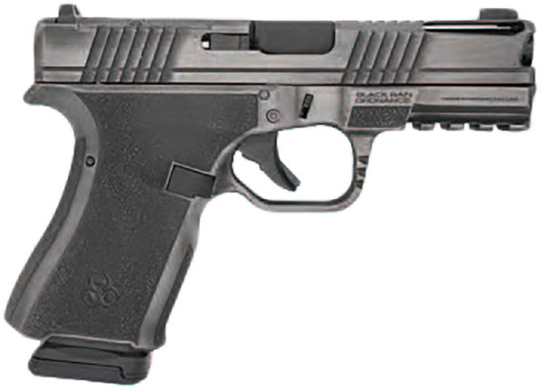 Black Rain Bro Flp 9mm gmgb Frontline+ 9 4" Gry/bw 15+1