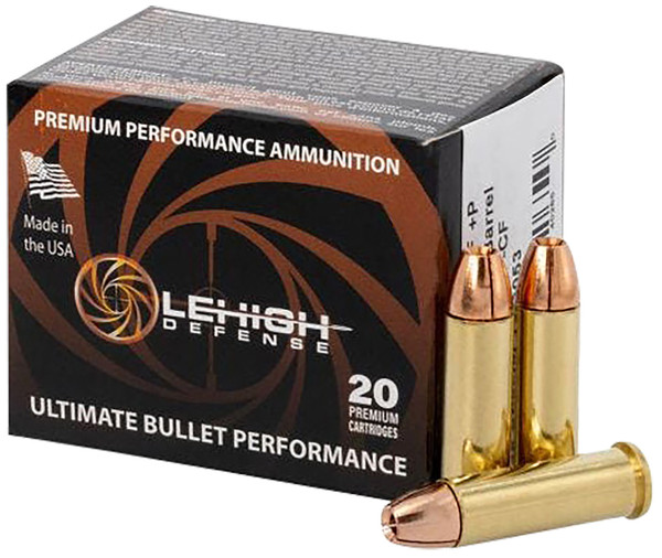 Wilson Combat .38 SPECIAL +P, 125gr, JHP [MPN: LA38SP125CF] - 20 rounds
