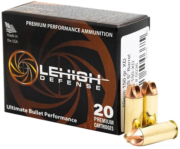 Wilson Combat 10MM, 150gr, JHP [MPN: LA10150XD] - 20 rounds