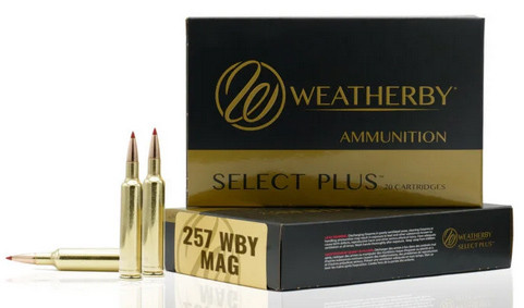 Weatherby Select Plus .257 WEATHERBY MAGNUM, 92gr, Hammer Custom - 20 rounds