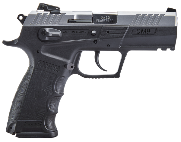 Sar Usa Cm9 Pistol 9mm - 3.8" Bbl 17rd Mag Stainless