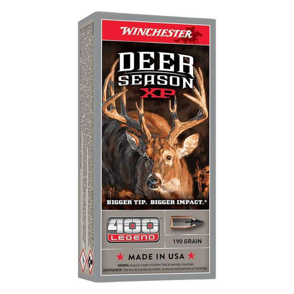 Winchester Ammo Dear Season XP 400 Legend, 190 gr. - 20/box