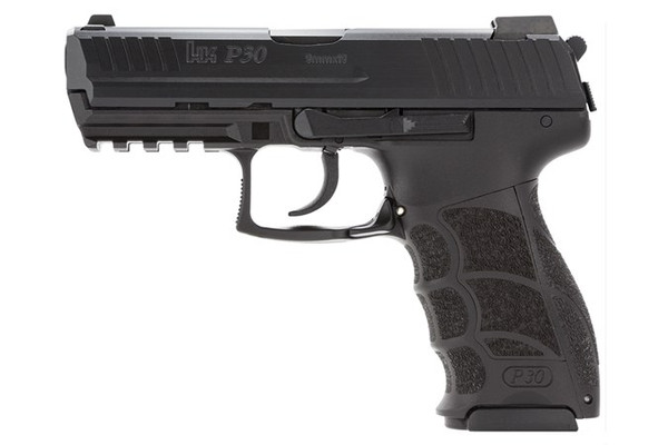 Hk P30 V3 Da/sa Trigger 9mm 3.85" 2 10 Rd Mags Black