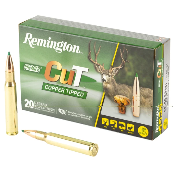 Remington Premier Cut .30-06 SPRINGFIELD, 165gr, Copper Tip - 20 rounds [MPN: R22343]