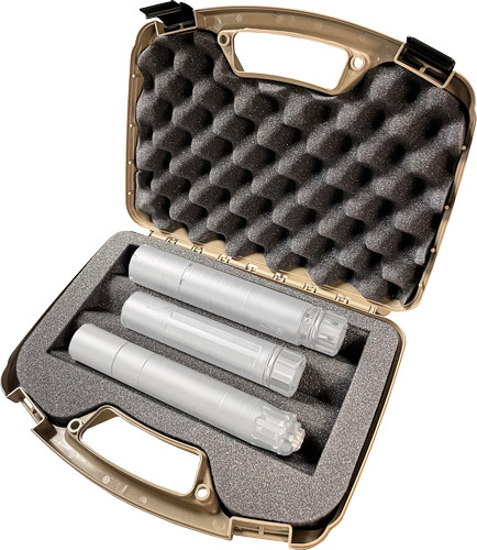Mtm Suppressor Case Holds 2 - Large Or 3 Small Sup Fde