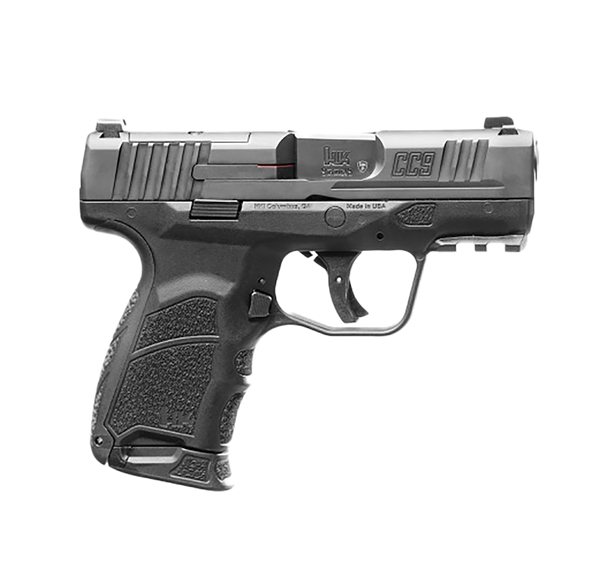 Heckler and Koch CC9 9mm, 3.3" barrel, 12 rnd - Black [MPN: 81000550]