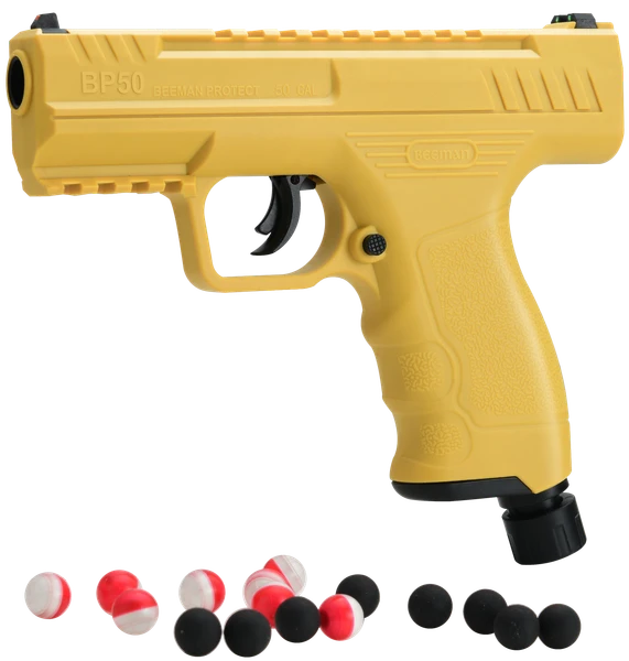 Beeman  Bee 6055 Bp50.50cal Projct Launcher Co2 Yllw Combo
