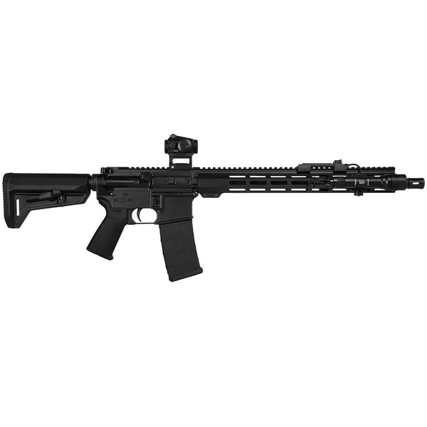 Shark Coast Tactical Midnight SCC-15 5.56mm, 16" Barrel, Vortex Crossfire & Streamlight Protac, 30 rnd - Black [MPN:SKMN-1]