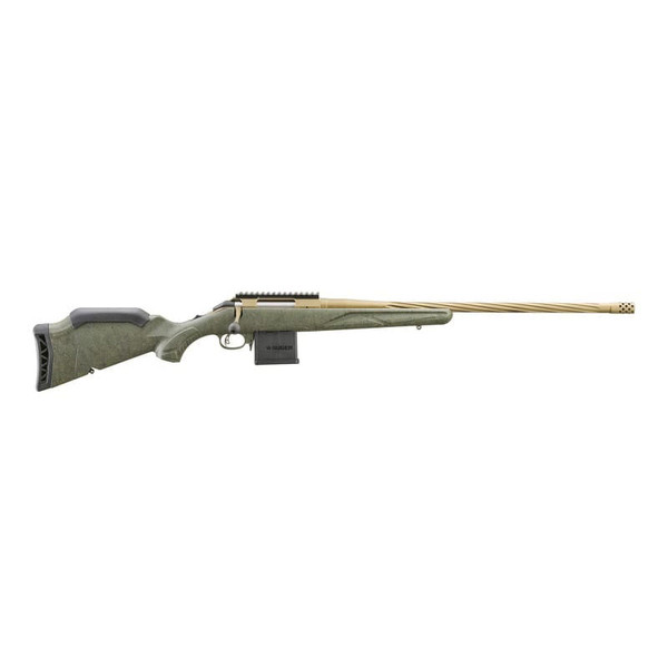 Ruger American Predator Rifle Gen II .30-06, 22" barrel, 4 rnd - Green / Bronze [MPN:46943]