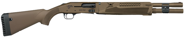 Mossberg 940 Pro Tactical Thunder Ranch 12 GA, 18.5" Barrel, 7 rnd - Patriot Brown [MPN:85181]