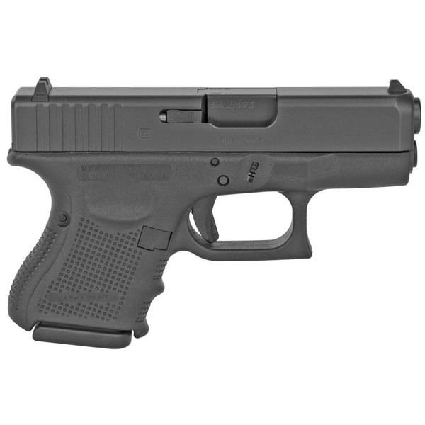 Glock 26 Gen 4 Subcompact Handgun 9mm Luger 10rd Magazines (3) 3.4" Barrel USA