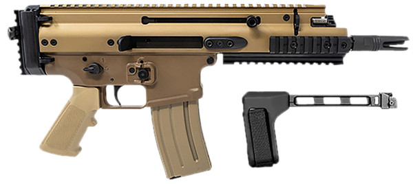 FN SCAR 15P 5.56 / .223 Rem, 7.5" Barrel, NRCH, 30 rnd - FDE [MPN:38101883]