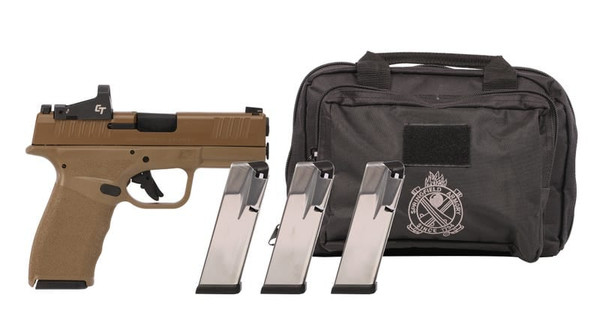 Springfield Armory Hellcat PRO OSP 9mm, Gear Up, Optics Ready, 15 rnd - Black [MPN:HCP9379FOSP-15-GU25]