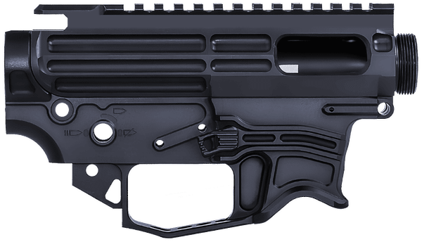 Battle Arms Xiphos Billet 9mm, Upper and Lower Receiver Set, Glock Magazine Compatible - Black [MPN:XIPHOS-SET]