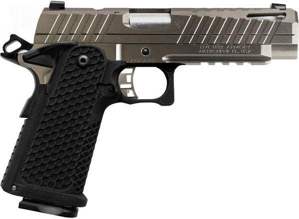 Live Free Armory Apollo 11 9mm, 4.90" Barrel, 17 rnd - Platinum [MPN:LFAPF01205PS]