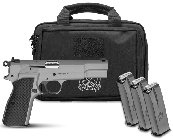 Springfield SA-35 Gear Up 9mm, 5" Barrel, 15 rnd - Tungsten [MPN:HP9201TG-PKG]