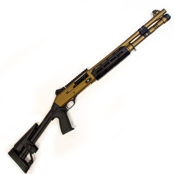 Gforce Gf4 12 Ga 18.5 Blk Brz Alum Forend 5 Rd