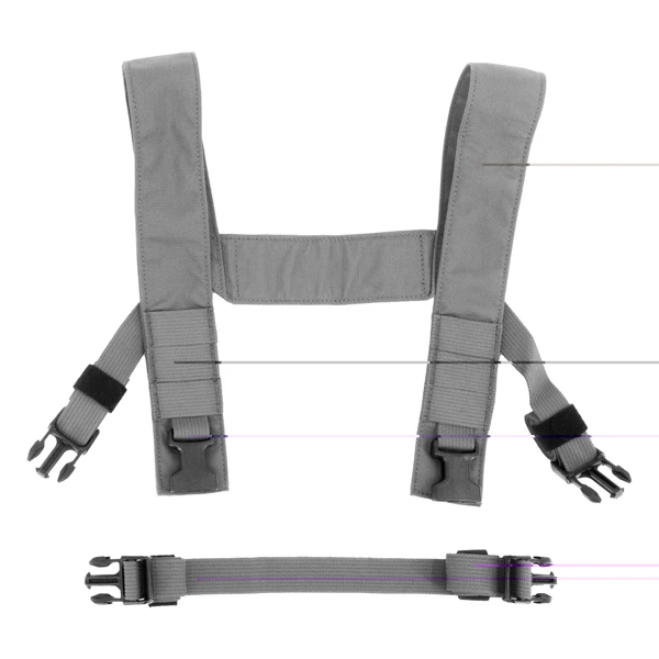 Hsp Hharness Rplcmnt Kt W/ws Gry